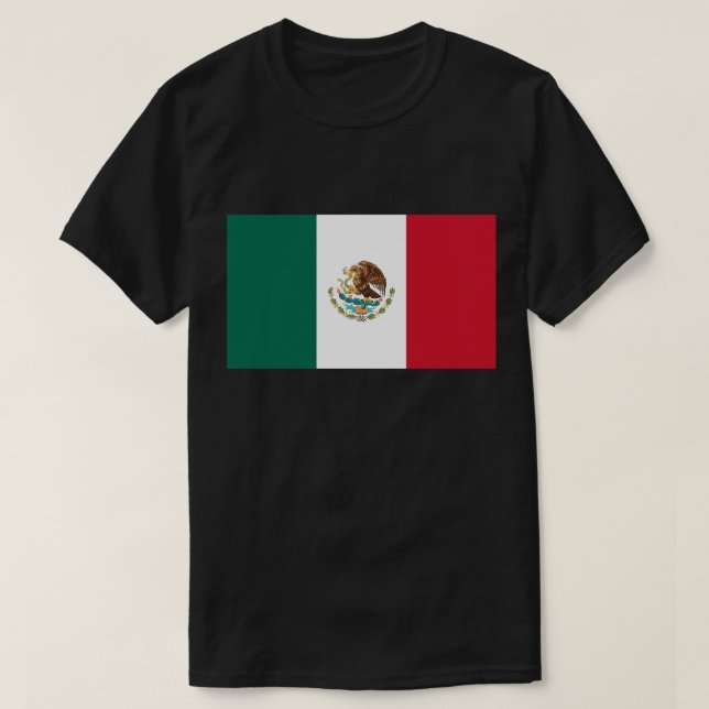 Bandera Nacional De Mexico T-Shirt