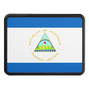 Bandera de Nicaragua Hitch Cover