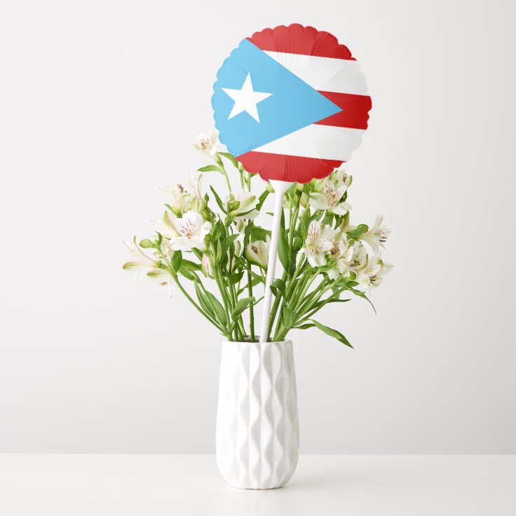 Bandera de Puerto Rico Balloon | Zazzle