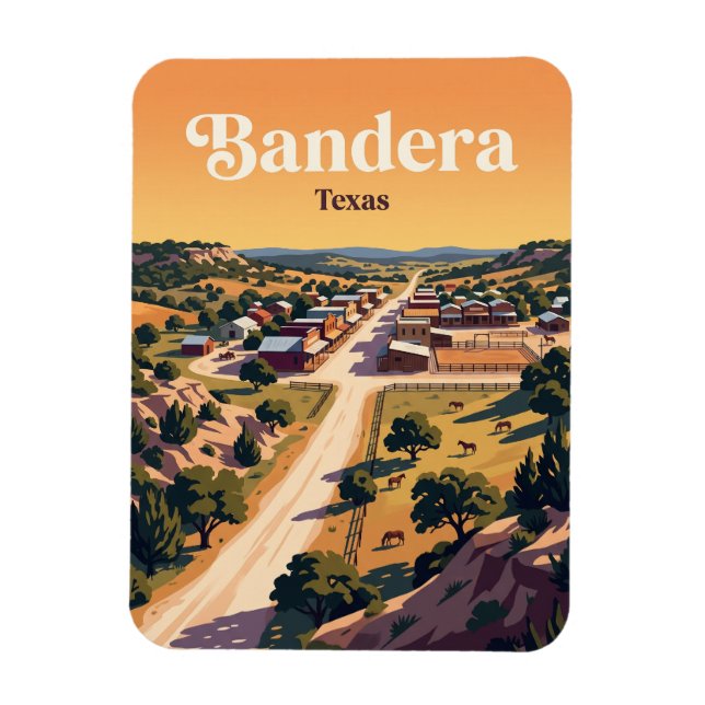 Bandera USA Magnet (Vertical)