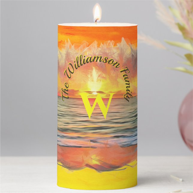 Banderas Bay Sparkle Family 1738 Pillar Candle (Creator Uploaded)