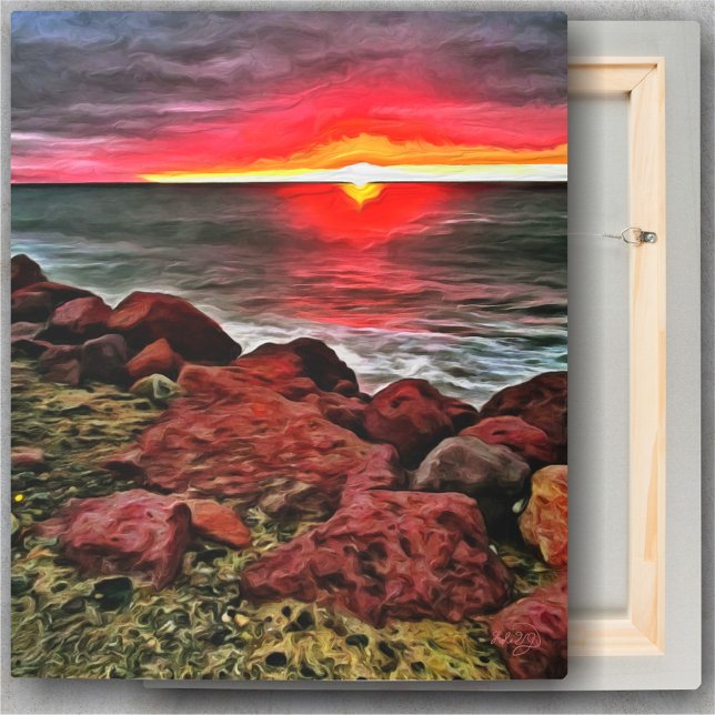 Banderas Rocky Sunset 914 Metal Print (Creator Uploaded)