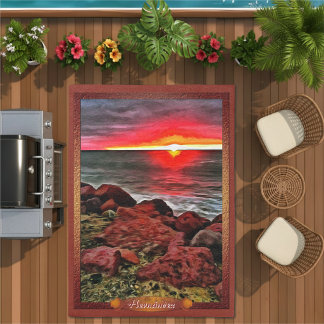 Banderas Rocky Sunset 914 Outdoor Rug