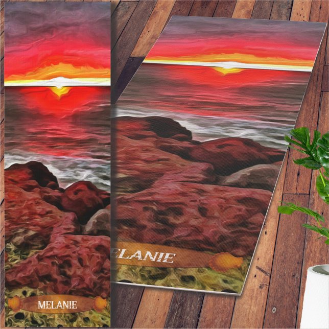 Banderas Rocky Sunset 914 Yoga Mat (Creator Uploaded)