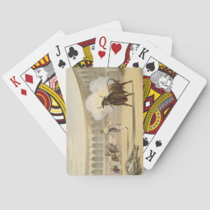 Banderillas de Fuego, 1865 (colour litho) Poker Cards