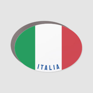 Bandiera d'Italia Car Magnet