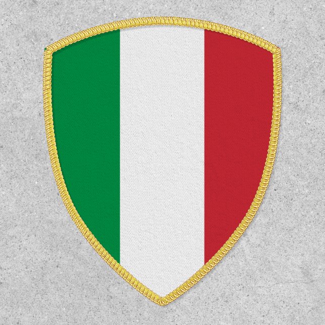 Bandiera d'Italia Patch (Front)