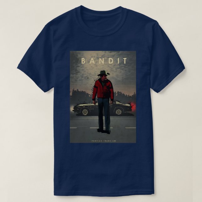 Bandit Pontiac Firebird Trans AM T-Shirt (Design Front)