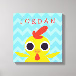 Bandit the Chick Canvas Print