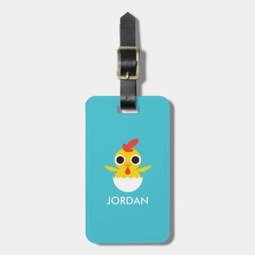 Bandit the Chick Luggage Tag