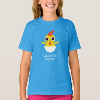 Bandit The Chick T-shirt by peekaboobarn at Zazzle