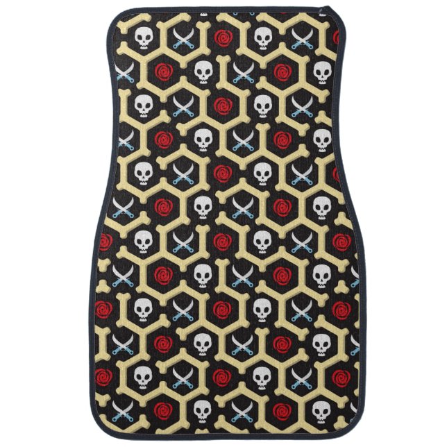 Bandit Theme Pattern Car Mat (Front)