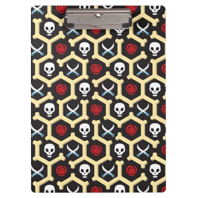 Bandit Theme Pattern Clipboard (Front)