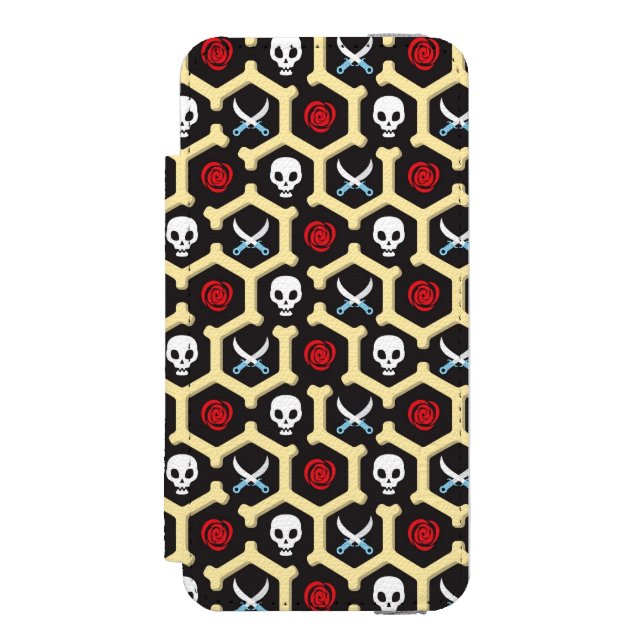 Bandit Theme Pattern Incipio iPhone Wallet Case (Folio Front)