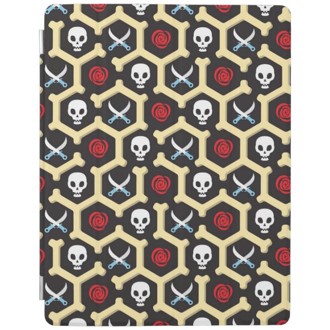 Bandit Theme Pattern iPad Smart Cover (Front)