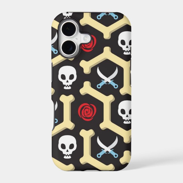 Bandit Theme Pattern Iphone Case (Back)