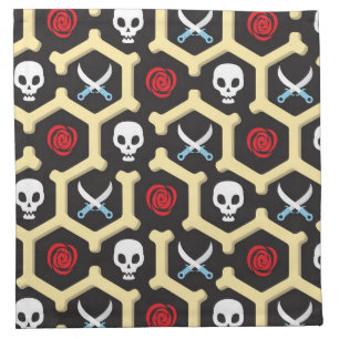 Bandit Theme Pattern Napkin