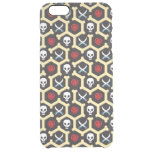 Bandit Theme Pattern Clear iPhone 6 Plus Case