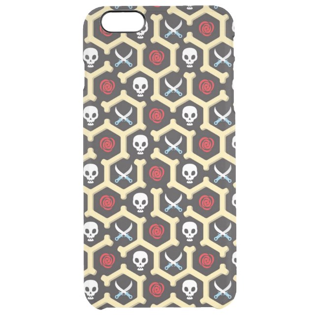 Bandit Theme Pattern Uncommon iPhone Case (Back)