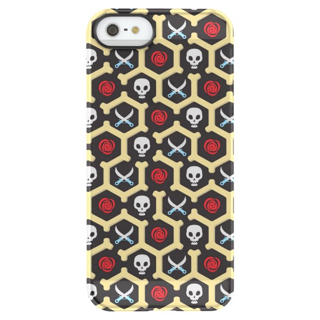 Bandit Theme Pattern Uncommon iPhone Case (Back)