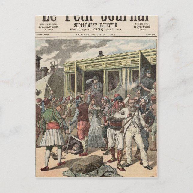 Bandits in the Orient Postcard (Front)