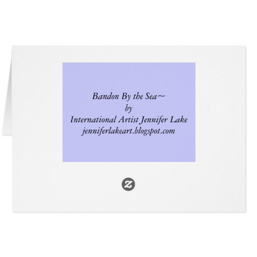 Bandon By the Sea~ (Back Horizontal)