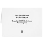 Bandon Lighthouse (Back Horizontal)