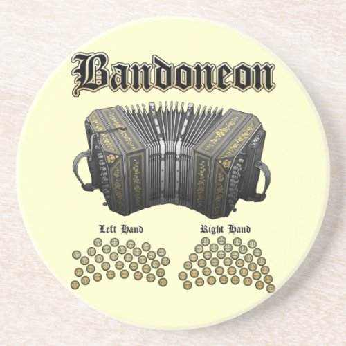 Bandoneon 2 drink coaster