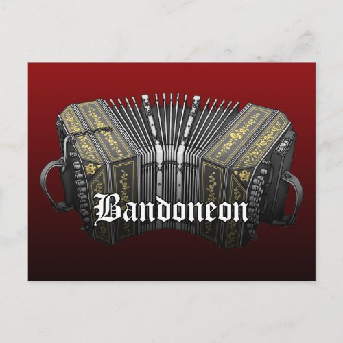 Bandoneon Postcard