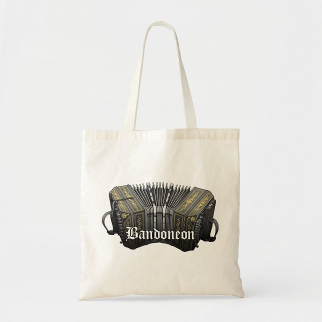 Bandoneon Tote Bag (Front)