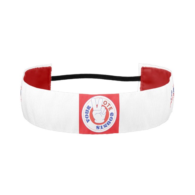 Bands - Show Your Support in Style! Athletic Headband (Front)