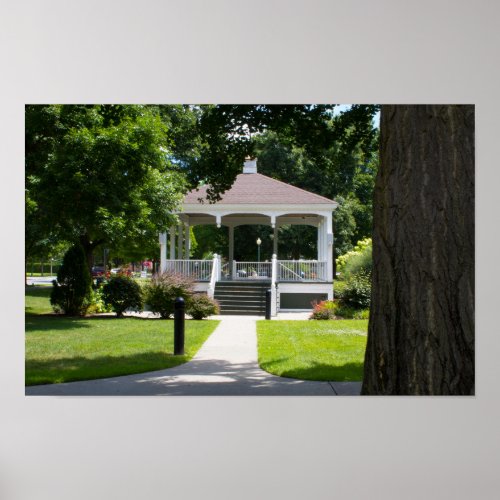 Bandstand _ Downtown Glens Falls Poster