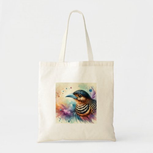 Bandtailed Cacique 070724AREF118 _ Watercolor Tote Bag