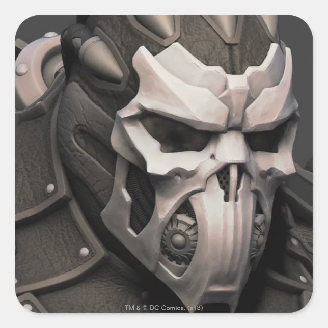 Bane Alternate - Head Square Sticker | Zazzle