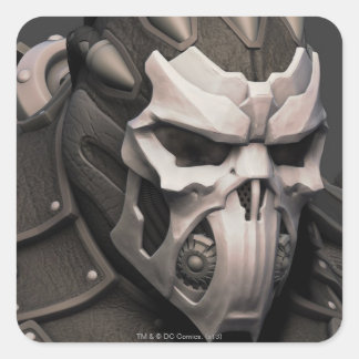 Bane Alternate - Head Square Sticker