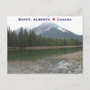 Banff Alberta Canada Postcard
