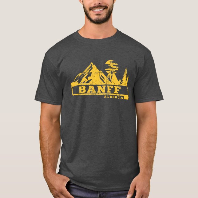 Banff Alberta Canada T-Shirt (Front)