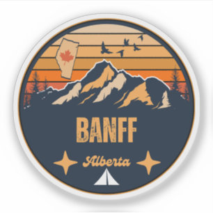 Banff, Alberta Sticker