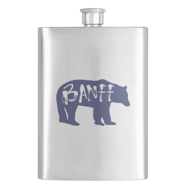 Banff Bear Flask (Front)