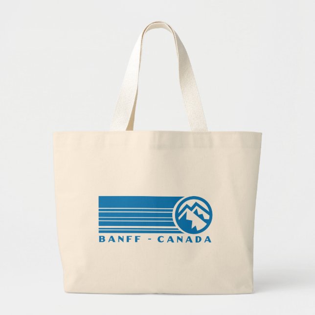 Banff Canada Large Tote Bag (Front)