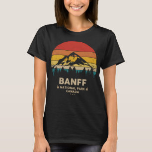 Banff - Canadian National Park Retro Souvenir T-Shirt