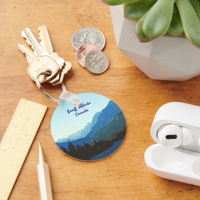 Banff Jasper Blue Keychain (Desk)