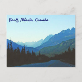 Banff Jasper Blue Postcard