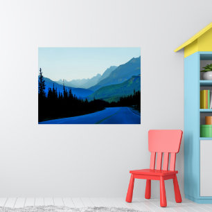 Banff Jasper Blue Poster