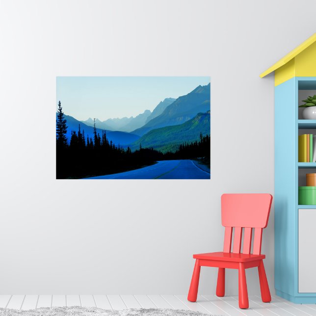 Banff Jasper Blue Poster (Nursery 1)