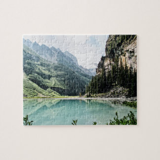 Banff Lake Louise Retro-Style Picture Puzzle