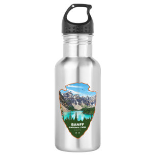 Banff National Park Alberta Arrowhead Stainless Steel Water Bottle