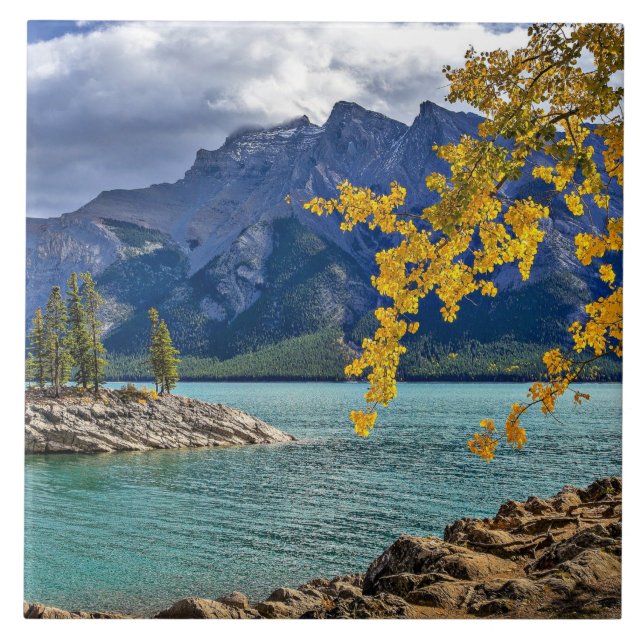Banff National Park, Alberta, Canada  Ceramic Tile (Front)