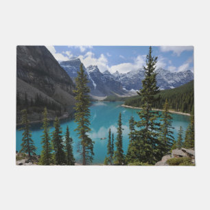 Banff National Park, Alberta Canada Mountains   Doormat