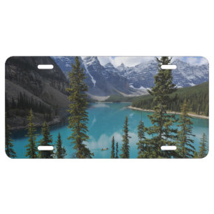Banff National Park, Alberta Canada Mountains License Plate